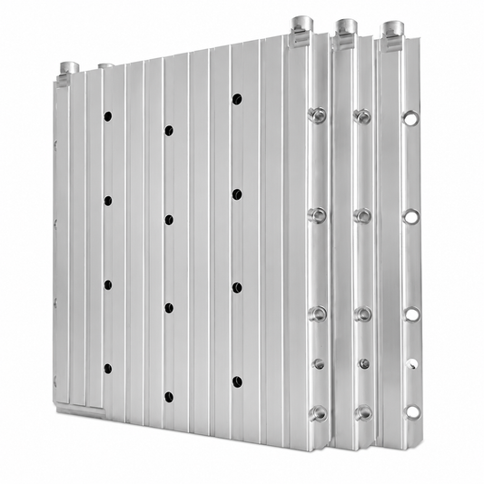 New High-Quality Aluminum Radiator & Water Cooling Water Block, Compatible with ANT S19PRO HYD 198T / 184T Miners